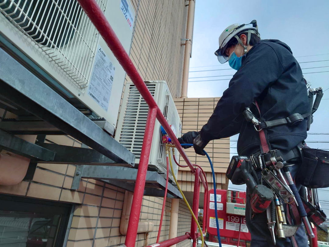 某ビル　空調機更新工事